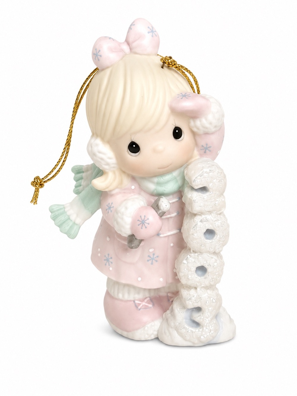 Precious Moments 2003 "Icy Good Times Ahead" Ornament #112840